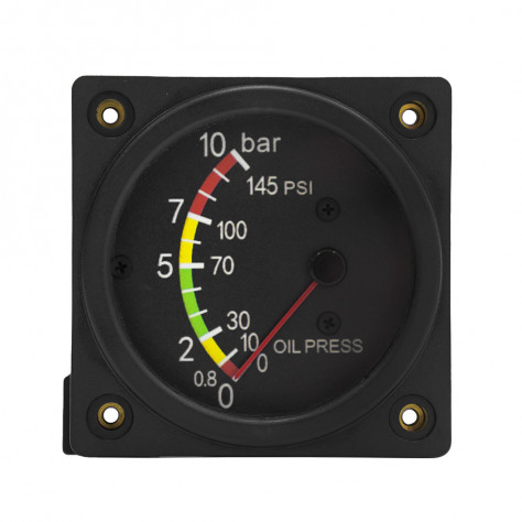 Указатель давления масла 2-1/4" 0-10 bar