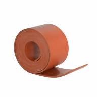 Baffle силикон 1/8'x3x9 красный